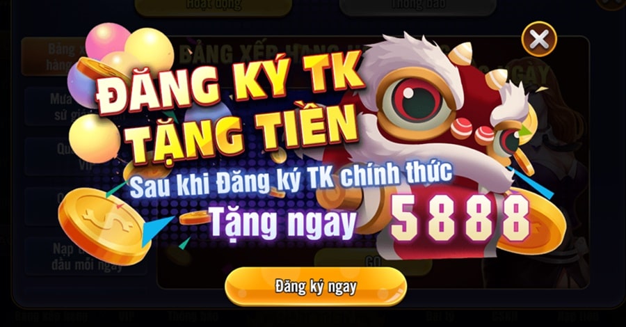 Bạn cần đăng ký tài khoản tại cổng game 8US