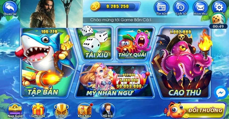 Bắn Cá Vua Hải Tặc đổi thưởng là tựa game online thú vị